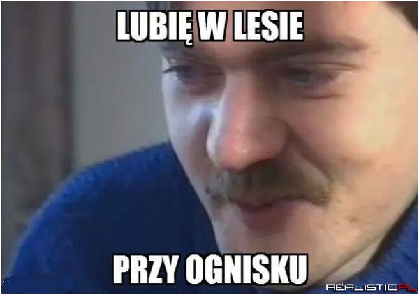 Lubię w lesie