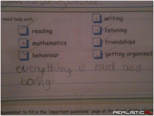 Some Kids Just Don't Dig School