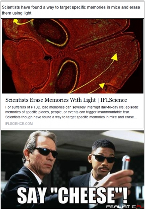 Stand by for Memory Erasers