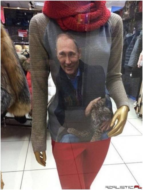 I'm Putin on My Sweater Right Now