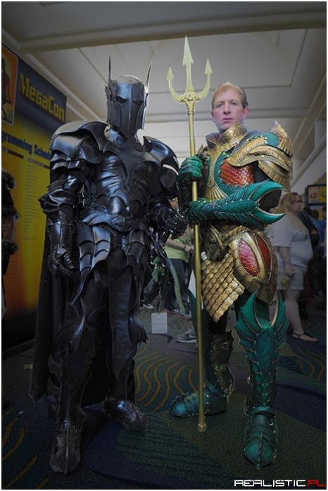 Medieval Batman and Aquaman Armor