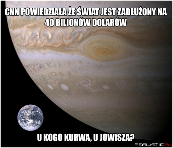 Świat jest ponoć zadłużony?