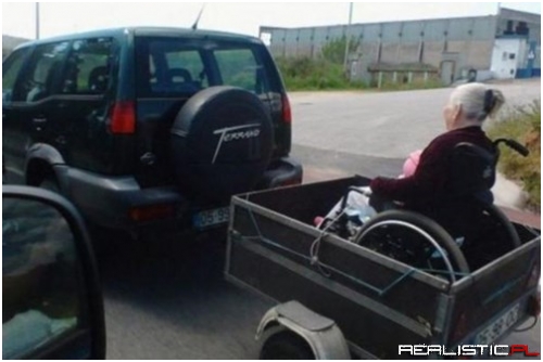 Grandma Always Wanted a Motorized Wheelchair!