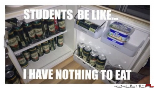 Beer Is Like Liquid Bread for College Students