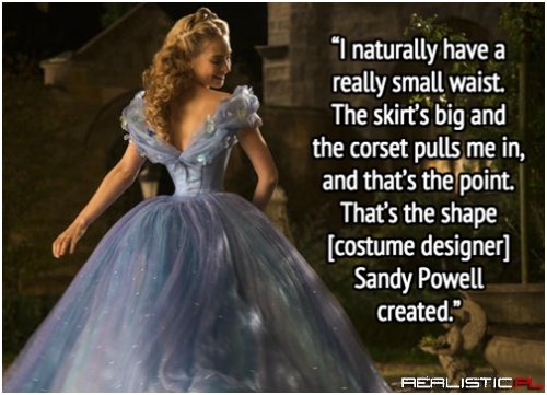 Cinderella Defends Her Waist
