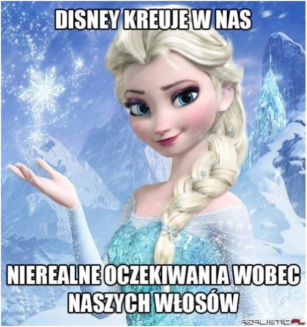 Disney i włosy