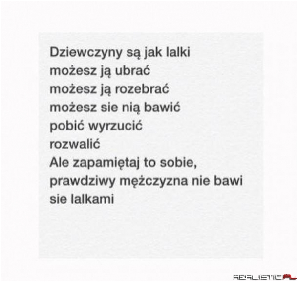 Dziewczyny są jak lalki