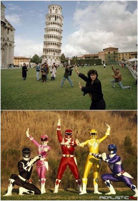 How to Spot a Mighty Morphin' Tourist Force