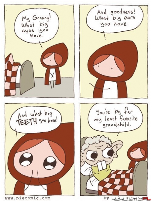 Little Red Riding Hood is Way Too Honest