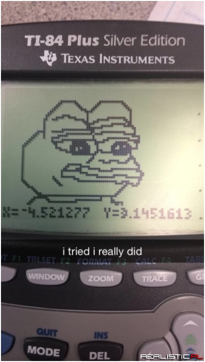 Math Class Makes Me Like...