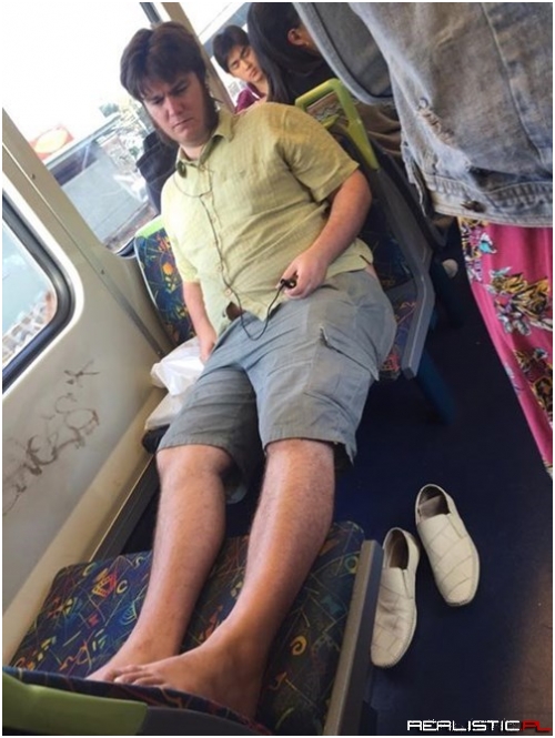 One Massive Jerk on the Train