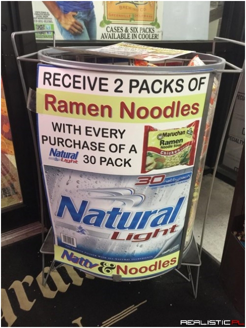 Ramen and Natty Light, Welcome to College