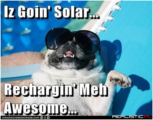 Solar Powered Awesome