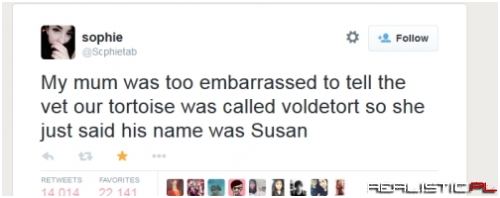 Susan, Who Must Not be Named