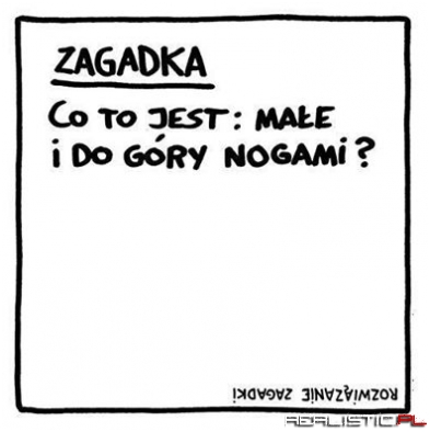 Tak dla relaksu ...niezwykle trudna zagadka ;)