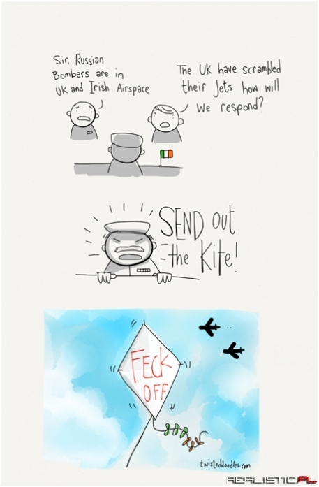 The Irish Response to Russian Invaders