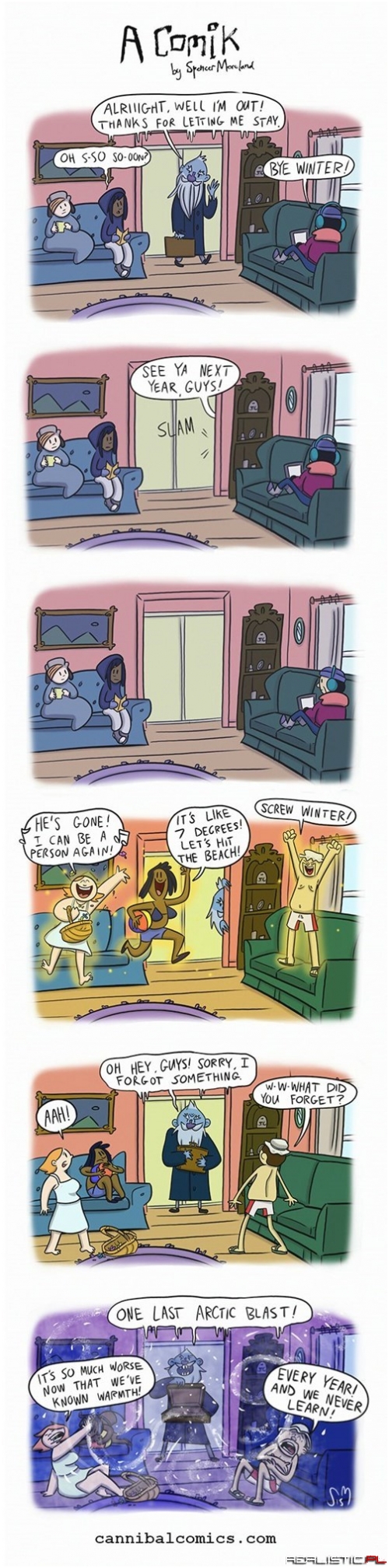 The Most Accurate Comic Regarding Old Man Winter