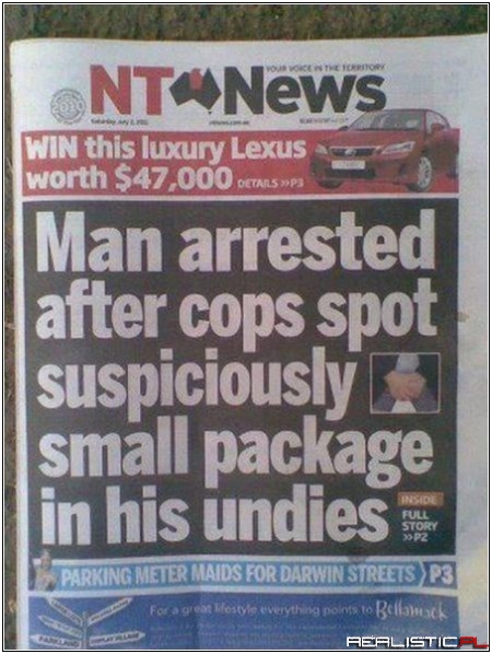 The Things You Can Get Arrested For