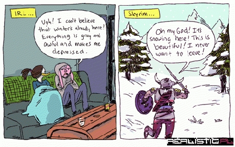 The Virtual World is More Fun Than the Real World