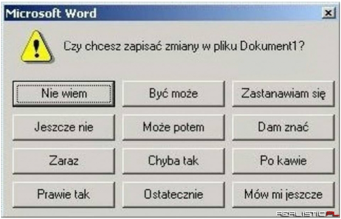 To w końcu jak będzie