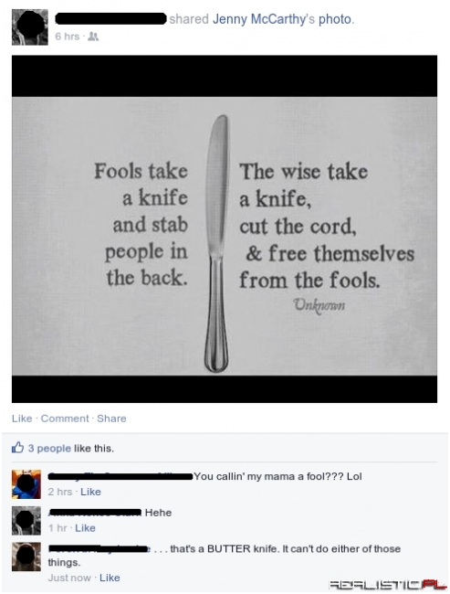 What About People That Just Want Some Butter