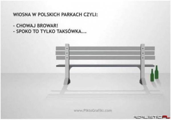Wiosna w polskich parkach