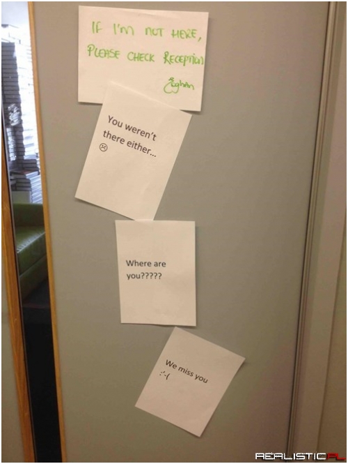 You Leave the Office for 10 Minutes...