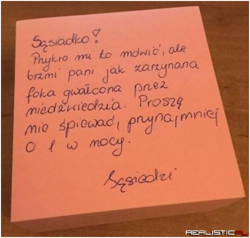 Droga sąsiadko!