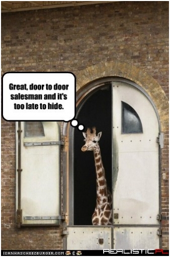 Just Stand Very Still, Maybe They'll Just Leave