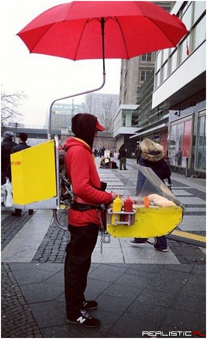 No Budget For an Actual Hot Dog Cart