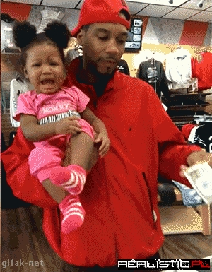 Nothing Calms Children Like Fat Stacks of Cash