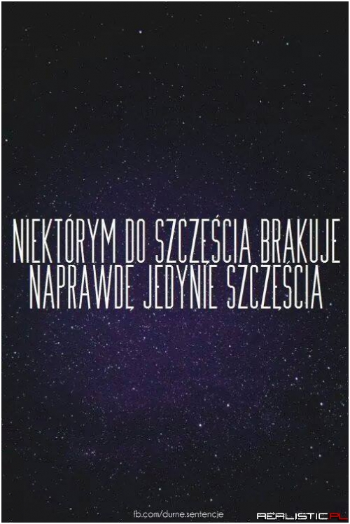 Szczęście...