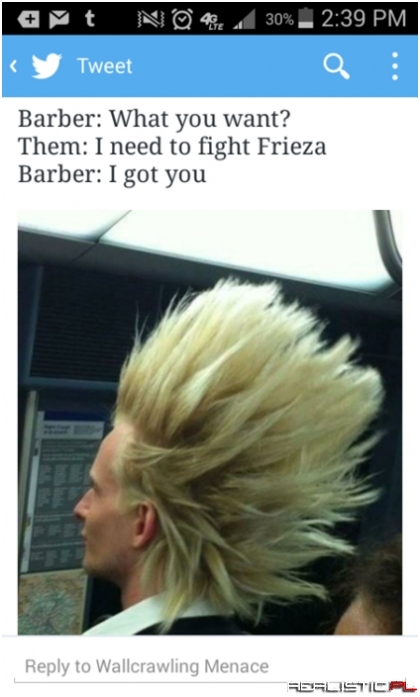 That Hair Gel Hold Better Be Over 9000
