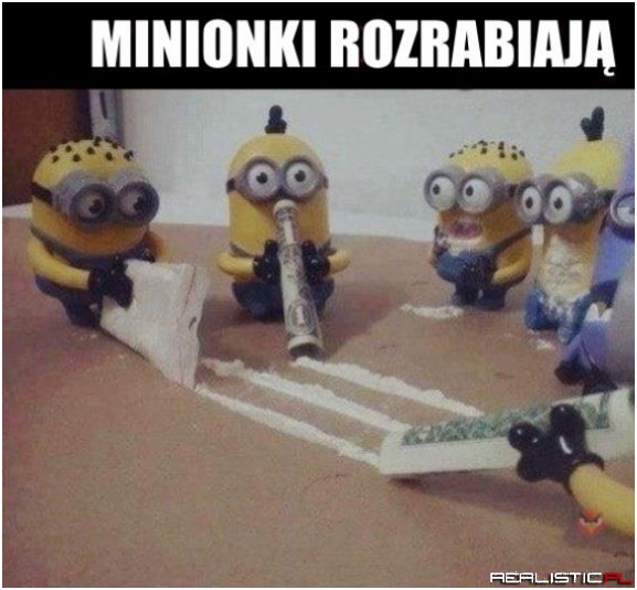 Minionki rozrabiają ;)