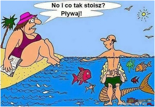 No i co tak stoisz