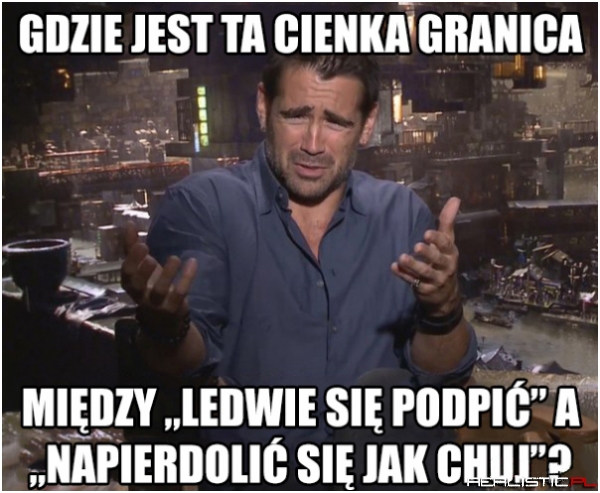Gdzie jest ta cienka granica?