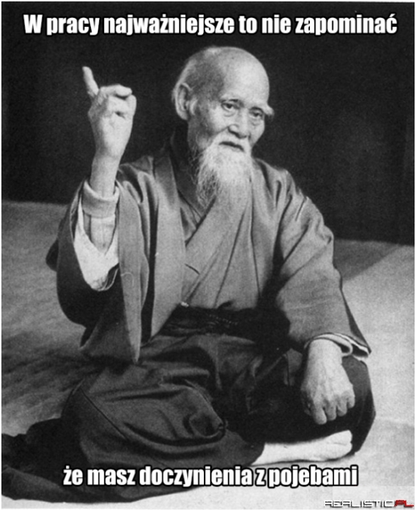 W pracy najważniejsze to nie zapominać