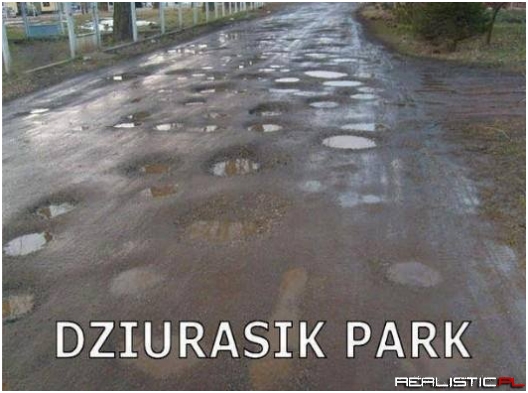 Dziurasik park :D