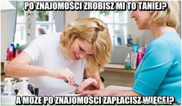Po znajomości ;)