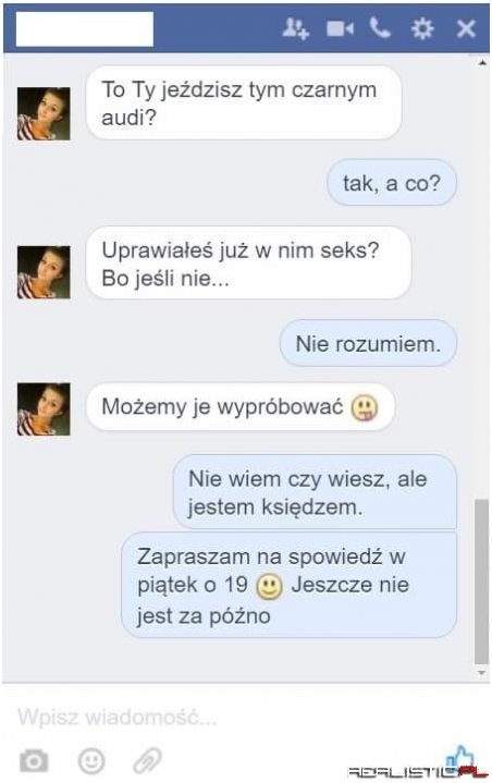 Czarne Audi xD