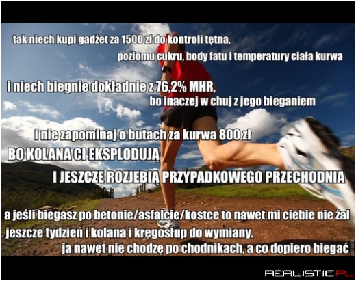 Gdy zadasz pytanie na forum dla biegaczy