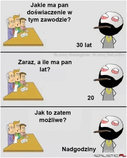 Taka sytuacja :D