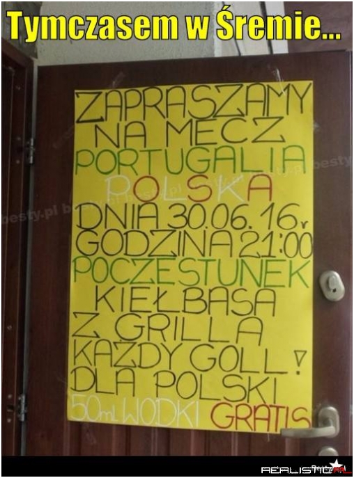 Tymczasem w Śremie...