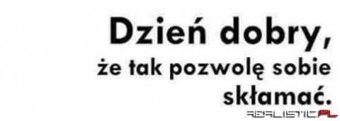 Dzień dobry
