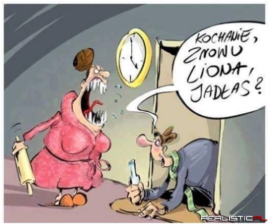 Znowu Liona jadłaś?