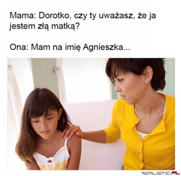 Mam na imię Agnieszka