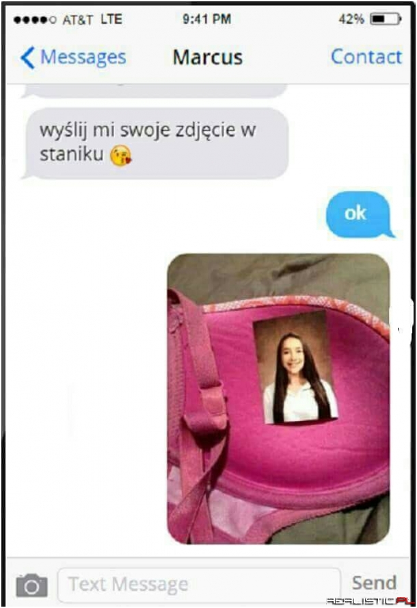 Takie zdjęcie...