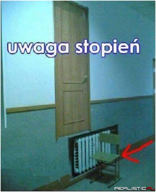 Uwaga stopień!