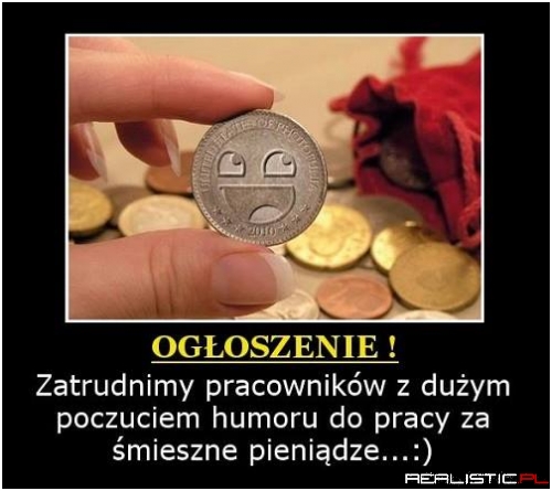 Takie ogłoszenie ;)