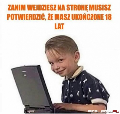 Zanim wejdziesz na stronę...